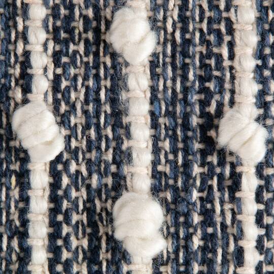 DII® French Blue Recycled Cotton Loop Rug, 2ft. x 3ft.